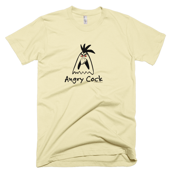 Angry Cock Crew Neck T-Shirt