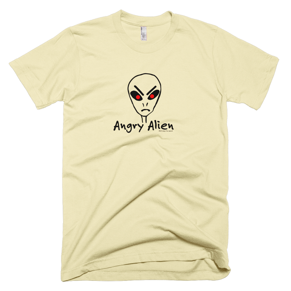 Angry Alien Crew Neck T-Shirt