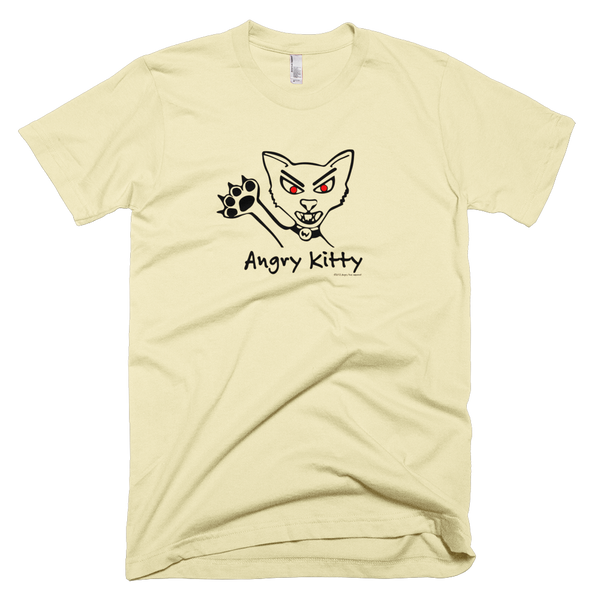 Angry Kitty Crew Neck T-Shirt