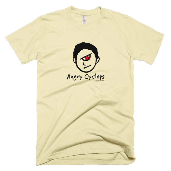 Angry Cyclops Crew Neck T-Shirt