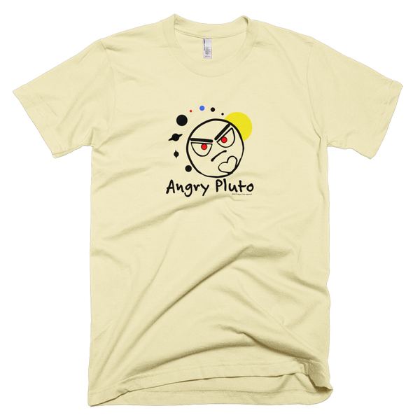 Angry Pluto Crew Neck T-Shirt