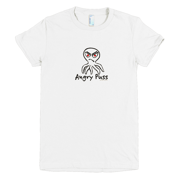Angry Puss Women's Crew T-shirt