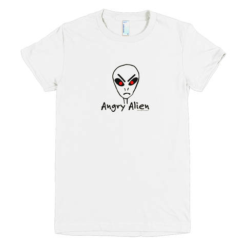 Angry Alien Women's Crew T-shirt