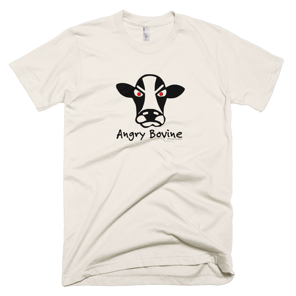 Angry Bovine Crew Neck T-Shirt