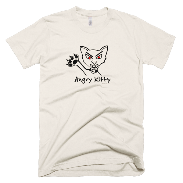 Angry Kitty Crew Neck T-Shirt
