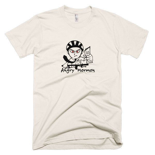 Angry Mormon Crew Neck T-Shirt