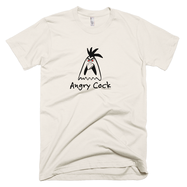 Angry Cock Crew Neck T-Shirt