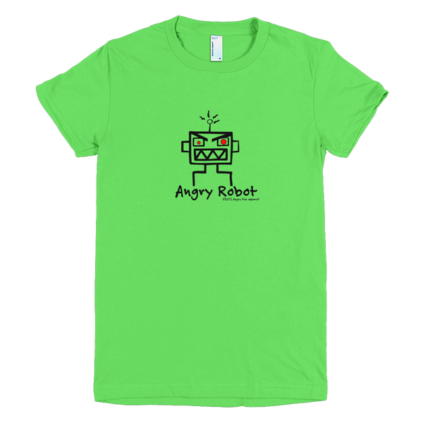 Angry Robot Women's Crew T-shirt