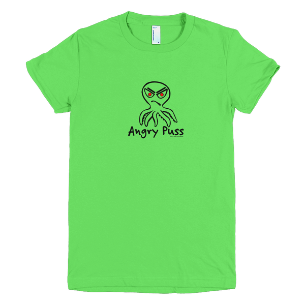 Angry Puss Women's Crew T-shirt