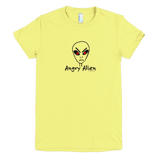 Angry Alien Women's Crew T-shirt