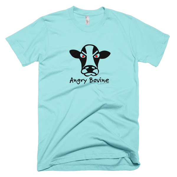 Angry Bovine Crew Neck T-Shirt