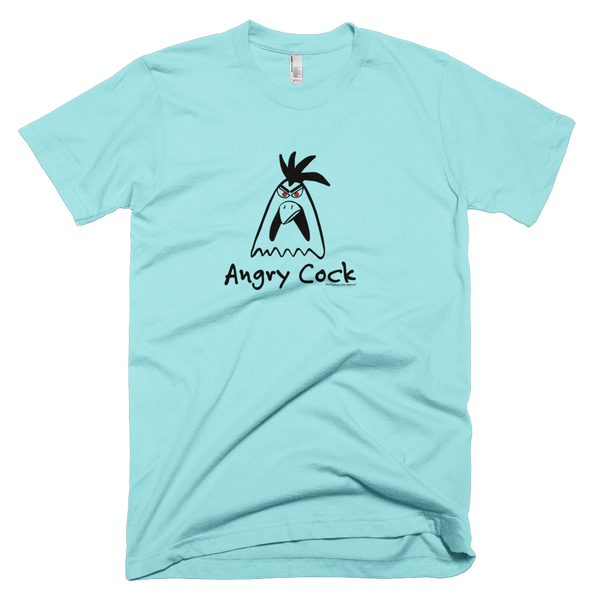 Angry Cock Crew Neck T-Shirt