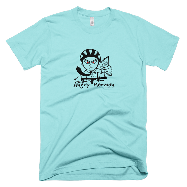 Angry Mormon Crew Neck T-Shirt