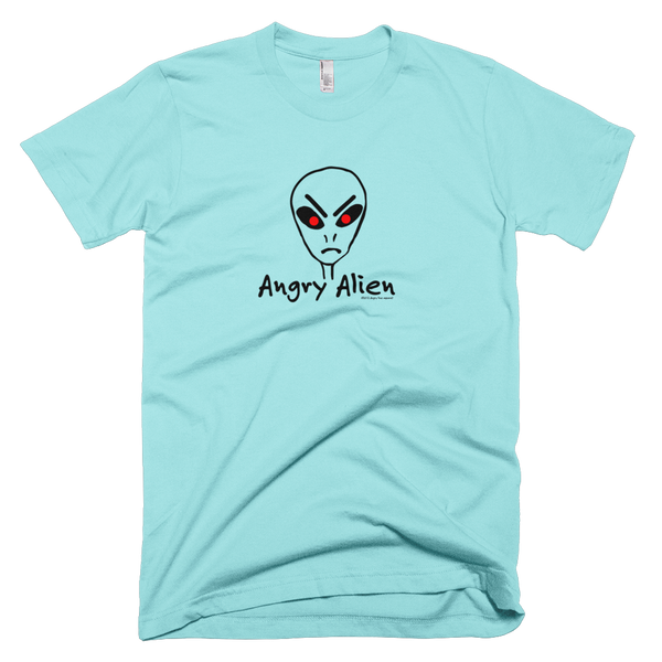 Angry Alien Crew Neck T-Shirt