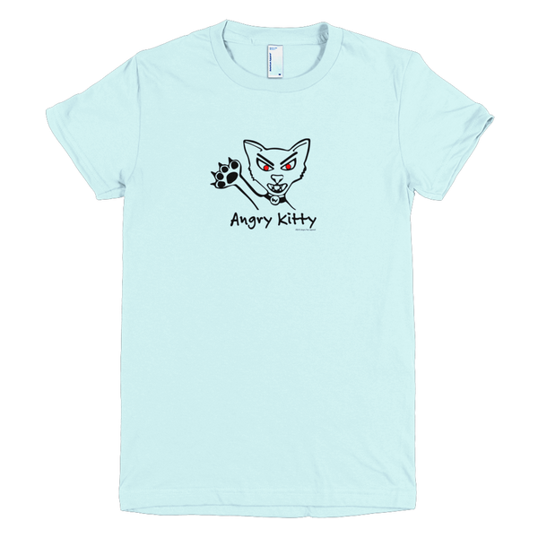 Angry Kitty Women's Crew T-shirt