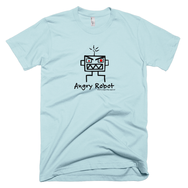 Angry Robot Crew Neck T-Shirt