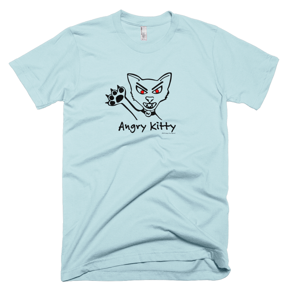 Angry Kitty Crew Neck T-Shirt