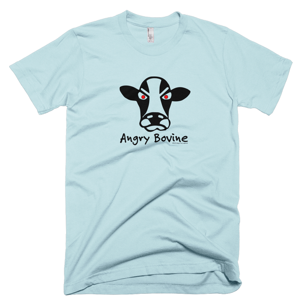 Angry Bovine Crew Neck T-Shirt