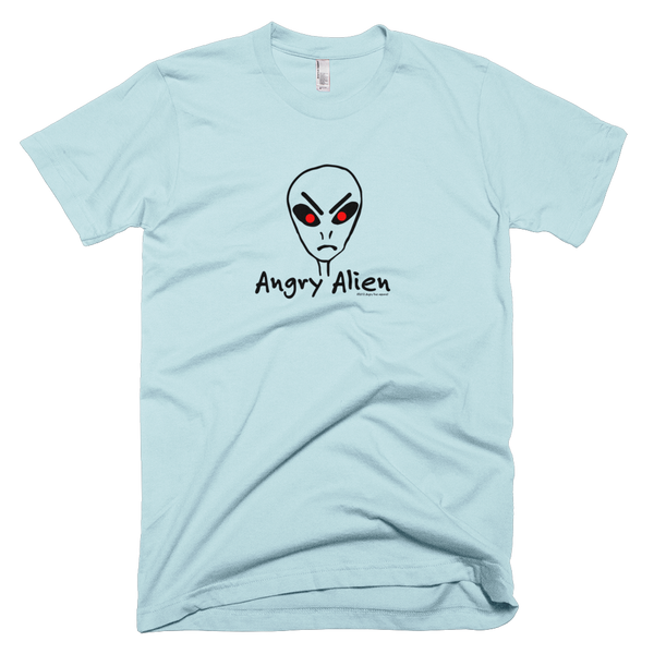 Angry Alien Crew Neck T-Shirt