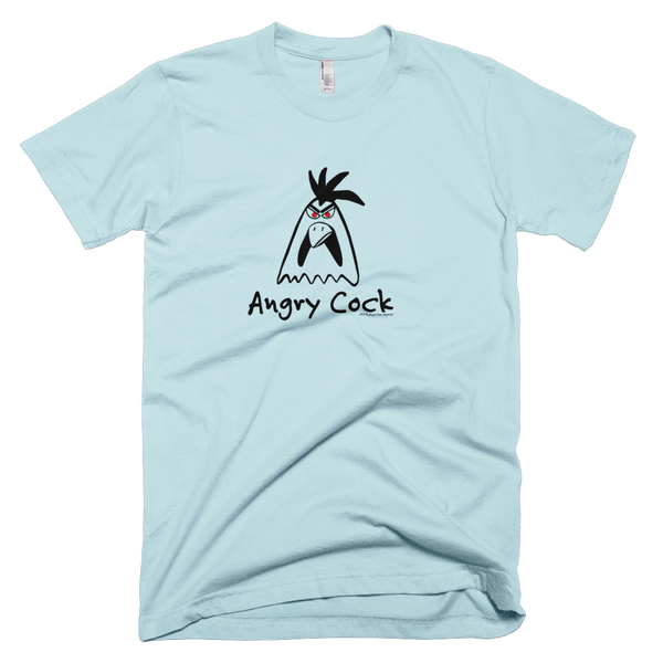 Angry Cock Crew Neck T-Shirt