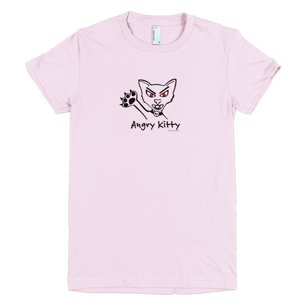 Angry Kitty Women's Crew T-shirt