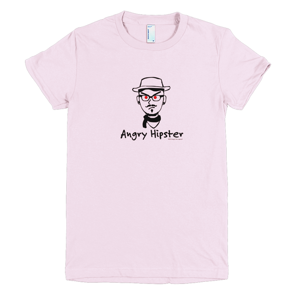 Angry Hipster Women's Crew Neck T-shirt