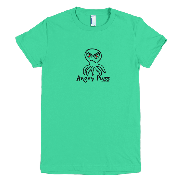 Angry Puss Women's Crew T-shirt