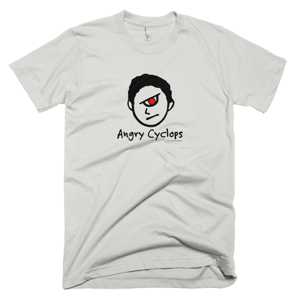 Angry Cyclops Crew Neck T-Shirt