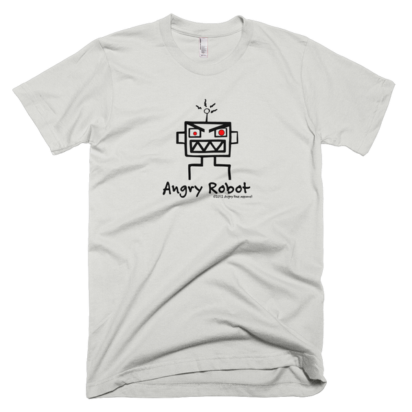 Angry Robot Crew Neck T-Shirt
