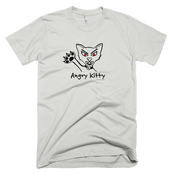 Angry Kitty Crew Neck T-Shirt
