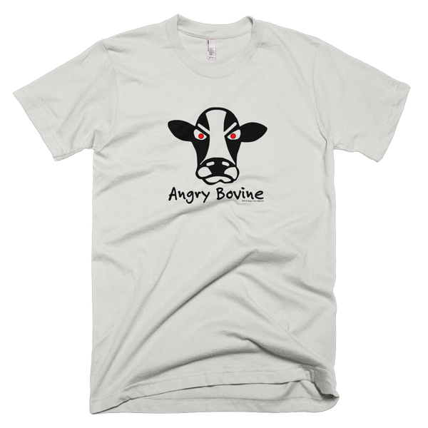 Angry Bovine Crew Neck T-Shirt