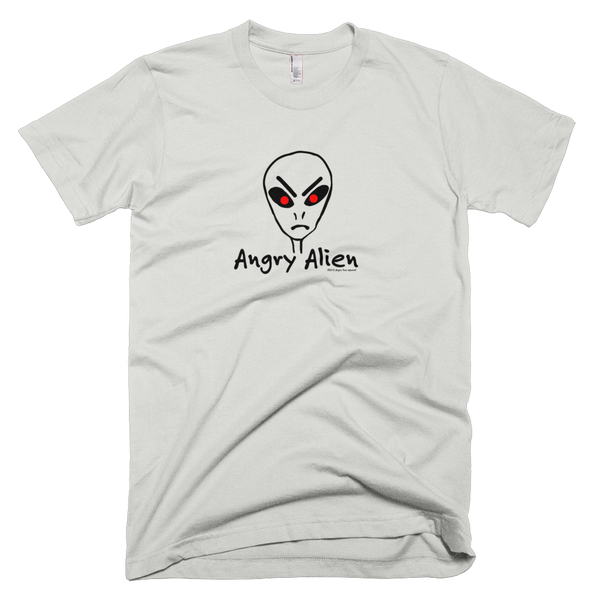 Angry Alien Crew Neck T-Shirt