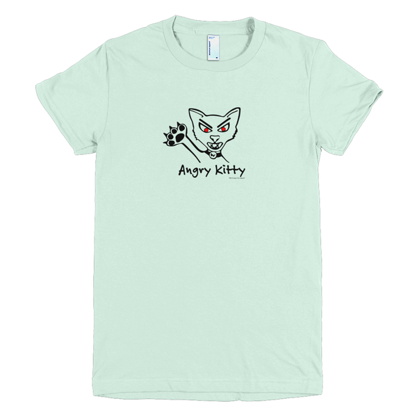 Angry Kitty Women's Crew T-shirt