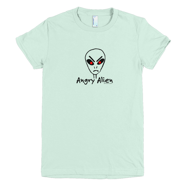 Angry Alien Women's Crew T-shirt