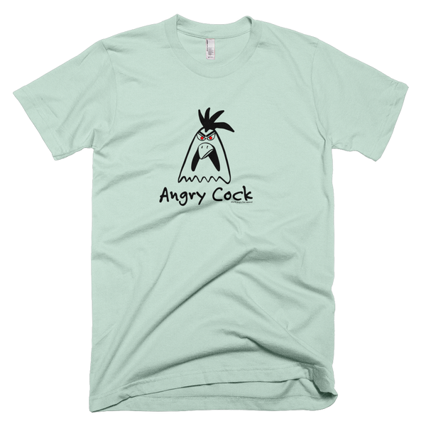 Angry Cock Crew Neck T-Shirt