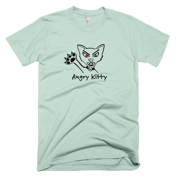 Angry Kitty Crew Neck T-Shirt