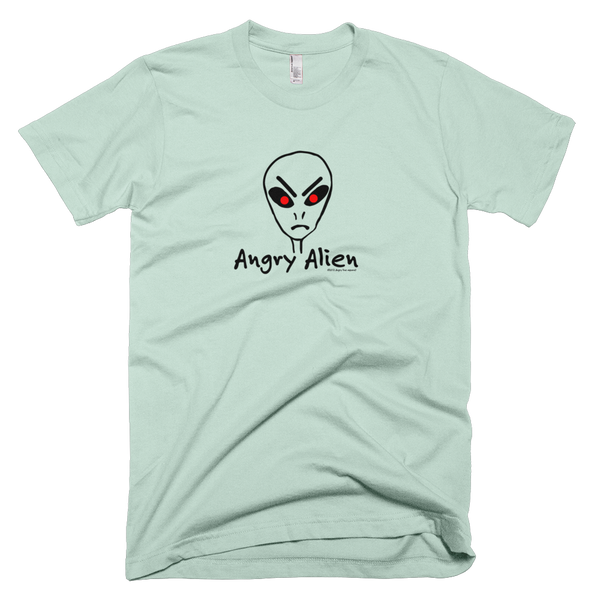 Angry Alien Crew Neck T-Shirt