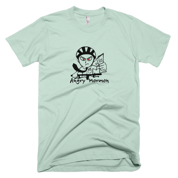 Angry Mormon Crew Neck T-Shirt