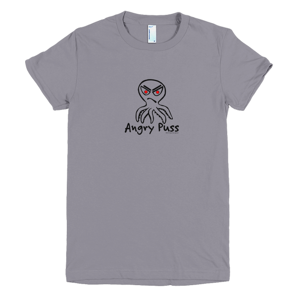 Angry Puss Women's Crew T-shirt