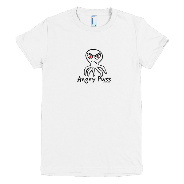 Angry Puss Women's Crew T-shirt