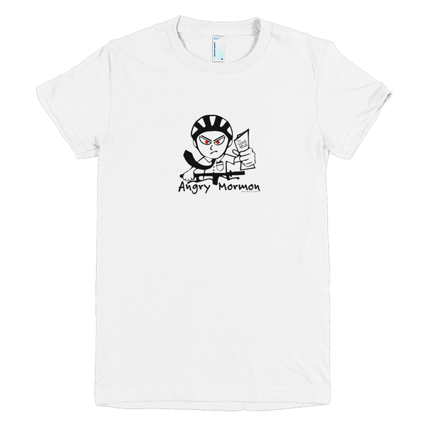 Angry Mormon Women's Crew T-shirt