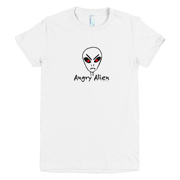 Angry Alien Women's Crew T-shirt