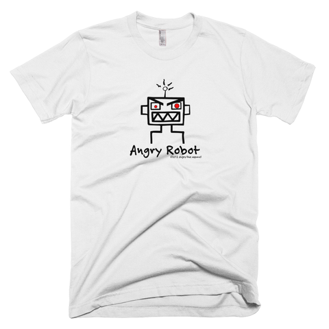 Angry Robot Crew Neck T-Shirt