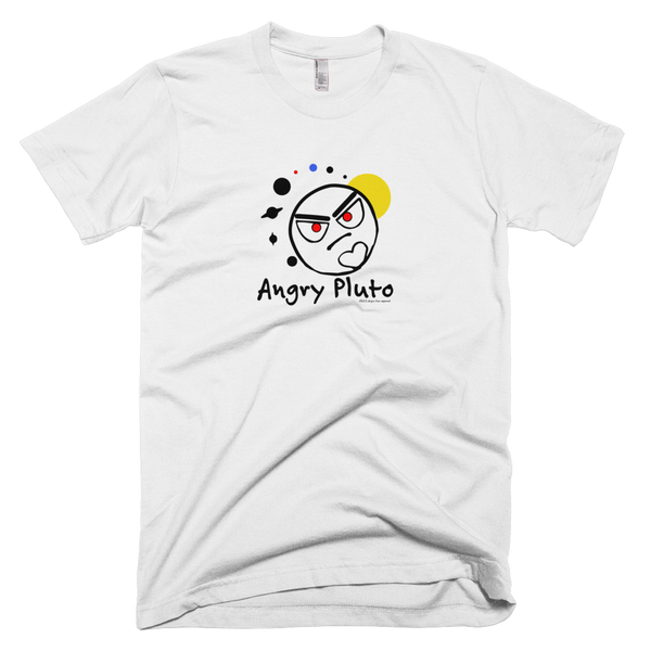 Angry Pluto Crew Neck T-Shirt