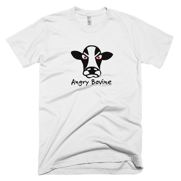 Angry Bovine Crew Neck T-Shirt