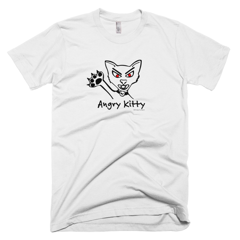 Angry Kitty Crew Neck T-Shirt