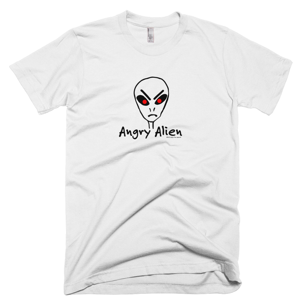 Angry Alien Crew Neck T-Shirt
