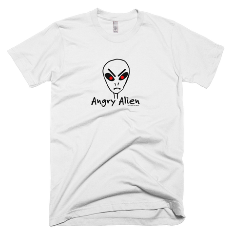 Angry Alien Crew Neck T-Shirt